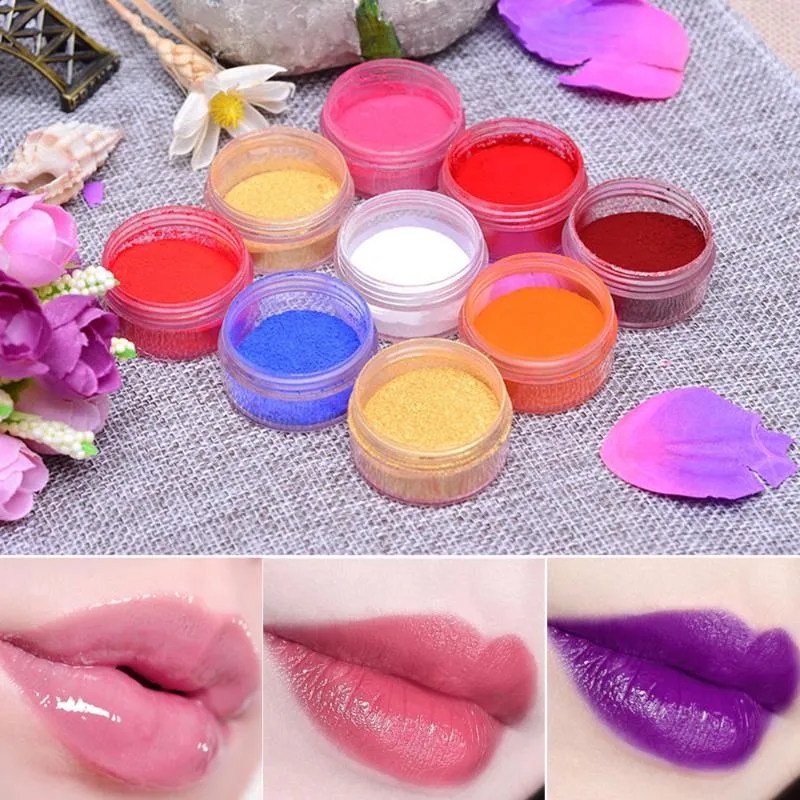 DIY Lip Gloss Pigment Powder Pigment Lip Glaze For DIY Lipgloss Making Kit  Long Lasting Lips Powder Comestics From Hisweet, $42.32